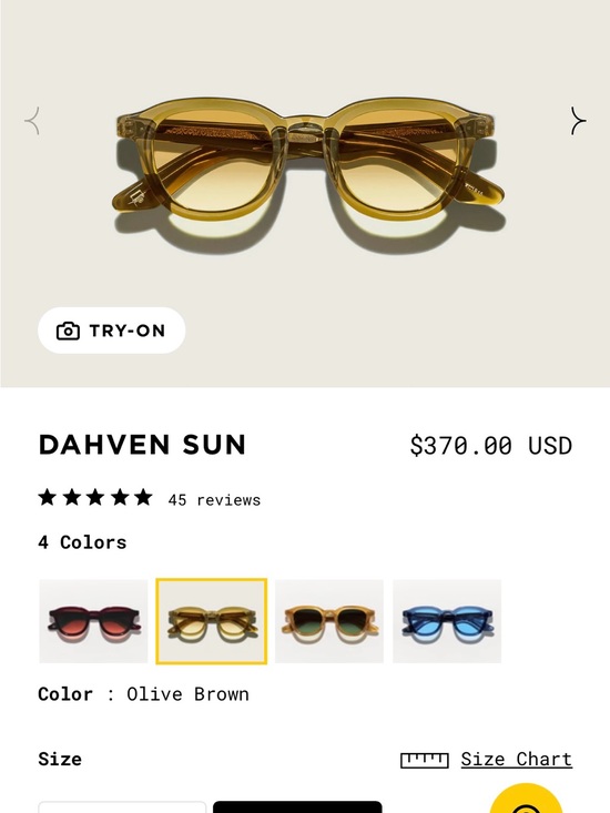 Moscot Dahven Sun - Olive Brown